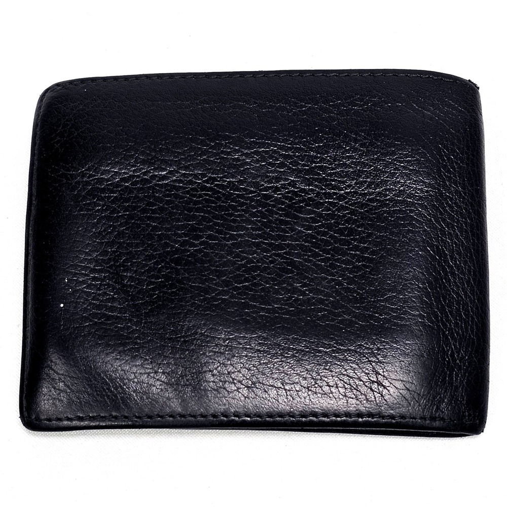 Montblanc Meisterstuck 6cc Bifold Wallet Black Leather One Size Men's - Picture 3 of 10